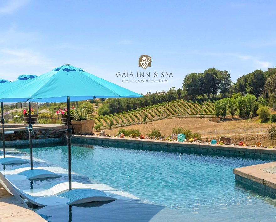 pool at Gaia Inn
