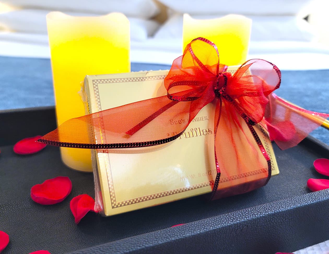 box of deluxe truffles